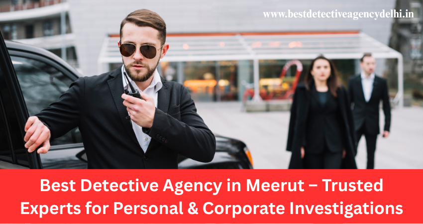 Best Detective Agency in Meerut